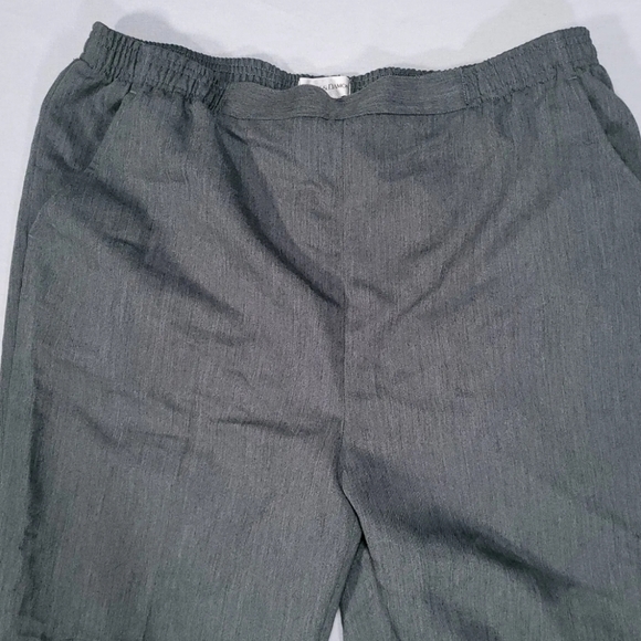 Draper's And Damon Gray Pull On Stretch Slim Leg Womens Size 16 - Picture 2 of 8